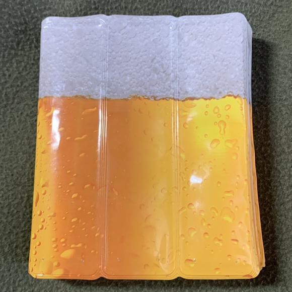 Pair of Vacuvin freezer beer cozies.  Approximately 5 3/4 inches by 3 3/4 inches - Picture 5 of 9